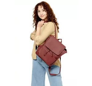 Жіночий рюкзак Sambag Loft MQN бордо