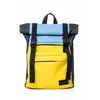 Рюкзак ролл Sambag RollTop LTH голубой с желтым