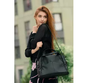 Жіноча спортивна сумка Sambag Vogue BQS чорна