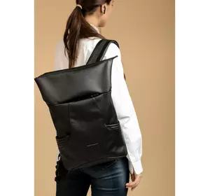 Женский рюкзак ролл Sambag  RollTop X черный