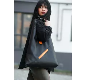 Жіноча сумочка Sambag HOBO M чорна
