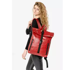 Жіночий рюкзак Sambag RollTop One Червоний