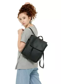 Жіночий рюкзак Sambag Loft MZN чорний