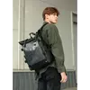 Чоловічий рюкзак Sambag RollTop Hacking чорний