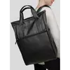 Женская сумка-рюкзак Sambag Shopper черная