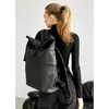 Жіночий рюкзак ролл Sambag  RollTop KZN чорний