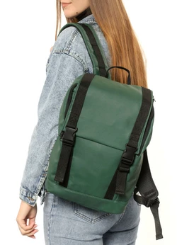 Женский рюкзак Sambag RollTop One зеленый