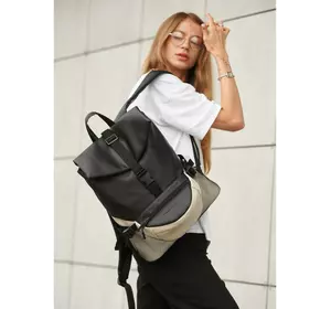 Женский рюкзак Sambag ReneDouble черно-серый