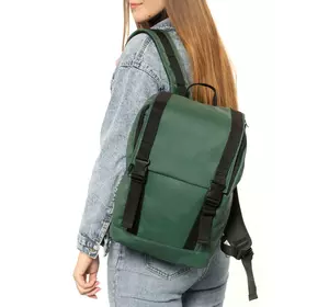 Женский рюкзак Sambag RollTop One зеленый