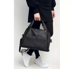 Женская спортивная сумка Sambag Vogue BQS черная