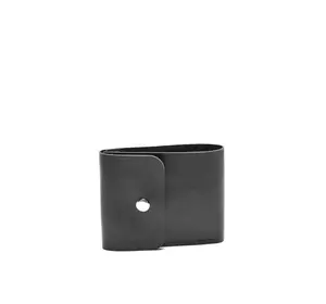 Кожаный кошелек Sambag SSH черный
